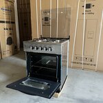 Stove Manufacturer - 220V Electric Oven 4 Burners Integrated Modern Kitchen Gas Electric Hybrid for Home Use