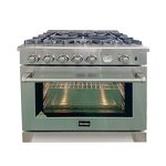 Gas Oven Range Manufacturer - 5 Gas Burner Electric Oven Large Capacity Built-in for Household