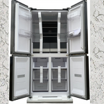 Refrigeration Equipment Manufacturer - Y 610L Stainless Steel Home Commercial Smart Freezers with Side-by-Side Display