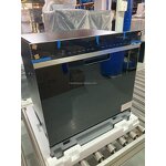 Dish Washing Machine Manufacturer - Freestand 220V Auto Build-in Smart 12sets Black Glass Washer and Dryer Unit for Home