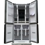 Refrigeration Equipment Manufacturer - Y 610L Stainless Steel Home Commercial Smart Freezers with Side-by-Side Display