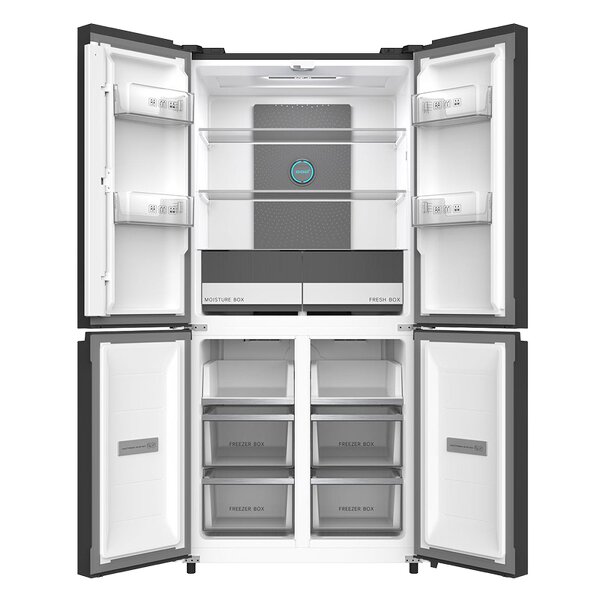 Refrigeration Equipment Manufacturer - Y 610L Stainless Steel Home Commercial Smart Freezers with Side-by-Side Display