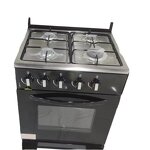 Gas Stove Manufacturer - Large Capacity 4-Burner with Oven Electric Standing Cooker Convection Grill Tempered Glass