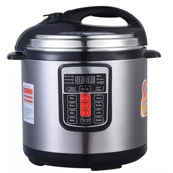 Rice Cooker Manufacturer - OEM ODM SKD 5L 6L Stainless Steel Multi Anti Scalding Lid Smart Household Electric Pressure Cooker