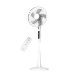 Ultrasonic Humidifier Fan Manufacturer - Wholesales Remote Control 16 Inch Air Spray Cooling Water Mist Stand Black Home