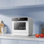 Dishwasher Manufacturer - 4 Place Setting with Water Softener 220V Anti-Limescale Salt Container 445mm Slim Quiet