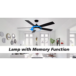 Ceiling Fan Manufacturer - Ghana 60 Inch BLDC with Lamp Remote Control 5 Blades Ceiling Fan Lights