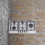 Cooktop Manufacturer - Modern 4-Burner Natural Built-In Commercial Tempered Glass Hot Sale Indoor Outdoor Metal Enamel