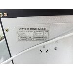 Water Dispenser Manufacturer - Automatic Desktop Black 6 Temperature Settings with Storage Cabinet Plastic for Office Home