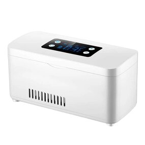 Insulin Cooler Case Manufacturer - Mini USB Rechargeable Low Noise Quiet Electric Powered New Air Cooling Carrying Bag for Travel