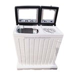 Washing Machine Manufacturer - Large Capacity 15kg Semi-Automatic Twin Tub White