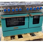 Oven Range Stove Manufacturer - Custom Mad-Model 4 Gas 2 Electric Large Capacity Built-in for Household