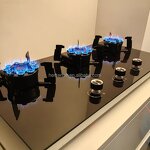 Gas Stove Manufacturer - High-quality 2/3 Burner with Control Panel Suitable for Household Use Quick Heating High Safety