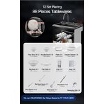 Dishwasher Manufacturer - OEM Auto Smart Built-In 12 Sets Stainless Steel Household Commercial for Hotel X3-600