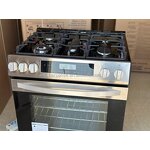 Electric Range Manufacturer - Touch Controls Oven 30 In. Professional with Tilt Panel Self-Cleaning 240V in Stainless Steel