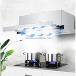 Cooker Hood Manufacturer - Auto-Clean Stainless Steel for Kitchen Energy Efficient with LED Lighting