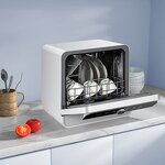 Dish Washer Manufacturer - 220V Mini 44cm Stainless Steel Multi Function Strong Washing 99% Sterilization Household