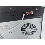 Water Dispenser Manufacturer - Automatic Desktop Black 6 Temperature Settings with Storage Cabinet Plastic for Office Home