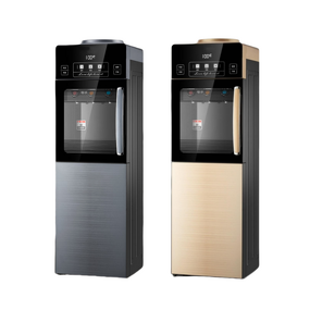 Water Dispenser Manufacturer - TC&L Freestanding Top Load Cold Hot Digital Display Child Lock Glass Door with Compressor Cooling