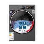 Washer Dryer Combo Manufacturer - LG15PW Front Load 15KG Smart DD Inverter Motor with Steam Hygiene Auto Door for Home Hotel