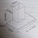 Range Hood Manufacturer - Africa Ghana Stainless Steel Wall 60 90cm Slim Design Wall Mounted Extractor 220v