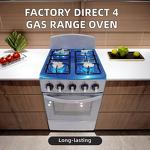 Oven Manufacturer - Factory Direct Multifunctional 4 Gas Range Upright Installation-Free Manual for Household Wholesale Price