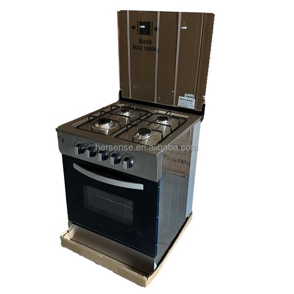 Stove Manufacturer - 220V Electric Oven 4 Burners Integrated Modern Kitchen Gas Electric Hybrid for Home Use