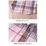 Boys Shirt Jacket Manufacturer - 2025 Spring Autumn New Long Sleeve Plaid Color Matching Cardigan New Lapel Top & OEM
