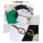 Children's Set Manufacturer - 2023 Fashion Baby Short-sleeved POLO Shirt Suits Two-piece Children