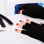Nail Gloves Manufacturer - Art Skin Care Manicures Light Lamp Dryer Nylon Hand Protection Sunlight Anti UV