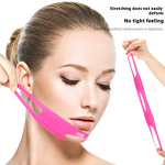 Face Bandage Manufacturer - New Rose Pink Elastic Soft Silicone Chin Strap V Line Lifting for Women Beauty Personal Care