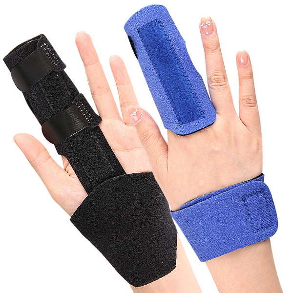 Trigger Finger Splint Manufacturer - Adjustable Two-Finger Full-Hand Wrist Brace Support OK Cloth Composite SBR Straightening Immobilizer