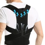 Back Brace Manufacturer - for Women Men Posture Corrector Improve Posture Lumbar Support Shoulder Lower Upper Back Pain Relief