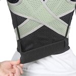 Back Support Manufacturer - Healthcare Adjustable Posture Corrector OSK Back Brace for Men Women for Posture Correction Lumbar Support