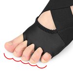 Yoga Socks Manufacturer - Toeless Non-Slip Grips Straps for Pilates Ballet Workout for Women