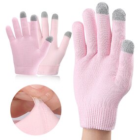 Moisturizing Gel Gloves Manufacturer - Touchscreen Silicone Softening Dry Cracked Hand Skins with Essential Oil Vitamins