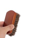 Horsehair Shoe Brush Manufacturer - Premium Genuine Soft Horse Hair Bristles Wood Handle for Shoes Boots Leather Care