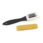 Shoe Brush Manufacturer - Hot Sale Suede Decontamination Raw Film Fringed Frosted Rubber for Shoe Cleaning Care