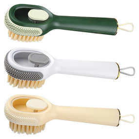 Shoe Cleaning Brush Manufacturer - Liquid Dispenser Laundry Brush for Stains on Clothes Multi Purpose
