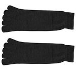 Toe Socks Manufacturer - Cotton Athletic Running Five Finger Crew Running Five-Toe Design