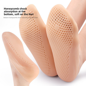 Gel Boat Socks Manufacturer - Porous Breathable Soft Sole Protective Covers for Men Women Height Increasing Insoles for Skin