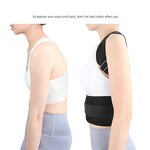 Back Brace Manufacturer - Neoprene Thoracic Posture Corrector Magnetic Lumbar Support Belt Adjustable Straps Unisex Shoulder Upright