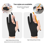 Artist Drawing Gloves Manufacturer - for Digital Tablet Paper Sketching Suitable for Left Right Hand Artist