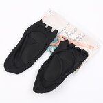 No Show Socks Manufacturer - Women's Nylon with Arch Support 3D Massage Cushion Liner Sports Comfort Insoles