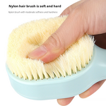 Bath Brush Manufacturer - Long-Handle Soft Bristle Hangable Push-Pull Liquid Dispensing Shower with No Help Needed Back Scrubbing