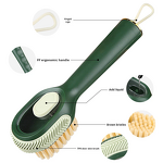 Shoe Cleaning Brush Manufacturer - Liquid Dispenser Laundry Brush for Stains on Clothes Multi Purpose