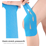 Kinesiology Tape Manufacturer - Precut for Knees Knee Support Stability Knee Pain Relief Athletic Tape