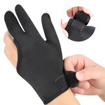 Heat Resistant Gloves Manufacturer - 3 Finger Mittens Protection for Barber Hair Styling Curling