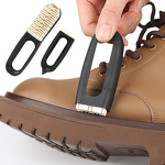 Shoe Cleaning Brush Manufacturer - Plastic Handle Suede Nubuck