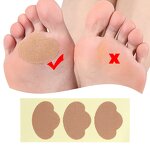 Heel Stickers Manufacturer - Cotton Adhesive Pads Blister Prevention Anti-wear for Feet Fabric Padding Bandages